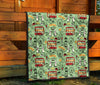 British Print Pattern Quilt-grizzshop