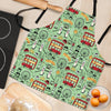 British Print Pattern Women's Apron-grizzshop