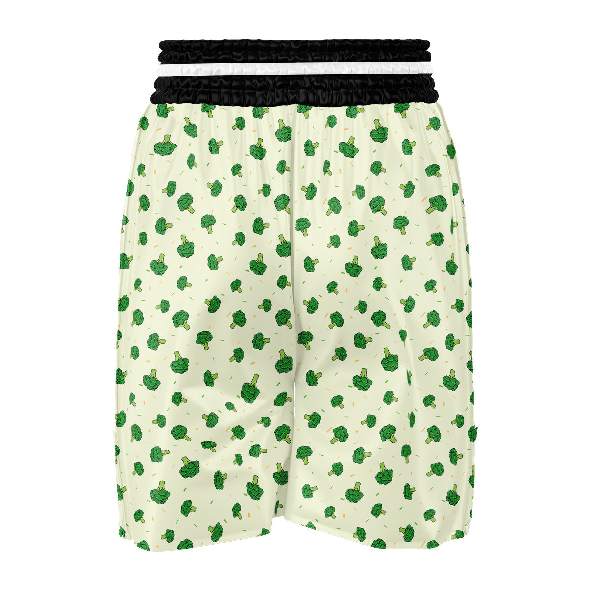 Broccoli Green Print Pattern Boxing Shorts-grizzshop