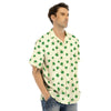 Broccoli Green Print Pattern Men's Hawaiian Shirt-grizzshop