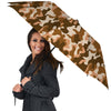 Bronze Camo And Camouflage Print Umbrella-grizzshop