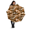 Bronze Camo And Camouflage Print Umbrella-grizzshop