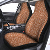 Bronze Paisley Bandana Print Car Seat Covers-grizzshop