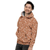 Bronze Paisley Bandana Print Men's Hoodie-grizzshop