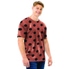 Brown And Black Polka Dot Men T Shirt-grizzshop