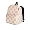 Brown And Cream Polka Dot Backpack-grizzshop