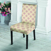 Brown And Cream Polka Dot Chair Cover-grizzshop