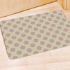 Brown And Cream Polka Dot Door Mat-grizzshop