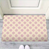 Brown And Cream Polka Dot Door Mat-grizzshop