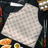 Brown And Cream Polka Dot Men's Apron-grizzshop