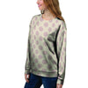 Brown And Cream Polka Dot Women's Sweatshirt-grizzshop