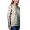 Brown And Cream Polka Dot Women's Sweatshirt-grizzshop