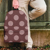 Brown And Tan Polka Dot Backpack-grizzshop