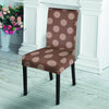 Brown And Tan Polka Dot Chair Cover-grizzshop