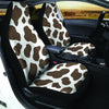 Brown And White Cow Print Car Seat Covers-grizzshop