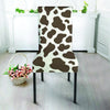 Brown And White Cow Print Chair Cover-grizzshop