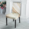 Brown Beige Marble Chair Cover-grizzshop