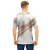 Brown Beige Marble Men T Shirt-grizzshop