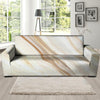 Brown Beige Marble Sofa Cover-grizzshop