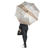 Brown Beige Marble Umbrella-grizzshop