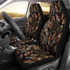 Brown Boho Peacock Dream Catcher Feather Universal Fit Car Seat Cover-grizzshop