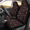 Load image into Gallery viewer, Brown Cheetah Leopard Pattern Print Universal Fit Car Seat Cover-grizzshop