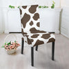 Brown Cow Pattern Print Chair Cover-grizzshop