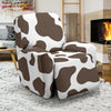 Brown Cow Pattern Print Recliner Cover-grizzshop