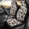 Brown Cow Pattern Print Universal Fit Car Seat Cover-grizzshop
