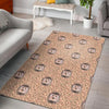 Brown Leaf Hedgehogs Floor Mat-grizzshop