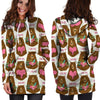 Brown Mama Bear Hoodie Dress-grizzshop