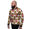 Brown Mama Bear Men's Bomber Jacket-grizzshop