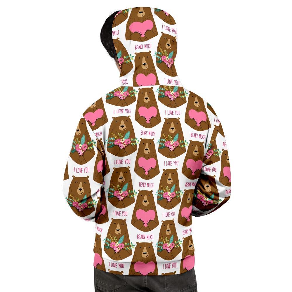 Brown Mama Bear Men's Hoodie-grizzshop