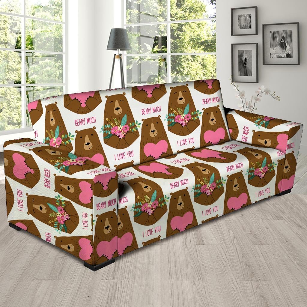 Brown Mama Bear Sofa Cover-grizzshop