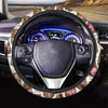 Brown Mama Bear Steering Wheel Cover-grizzshop