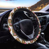 Brown Mama Bear Steering Wheel Cover-grizzshop