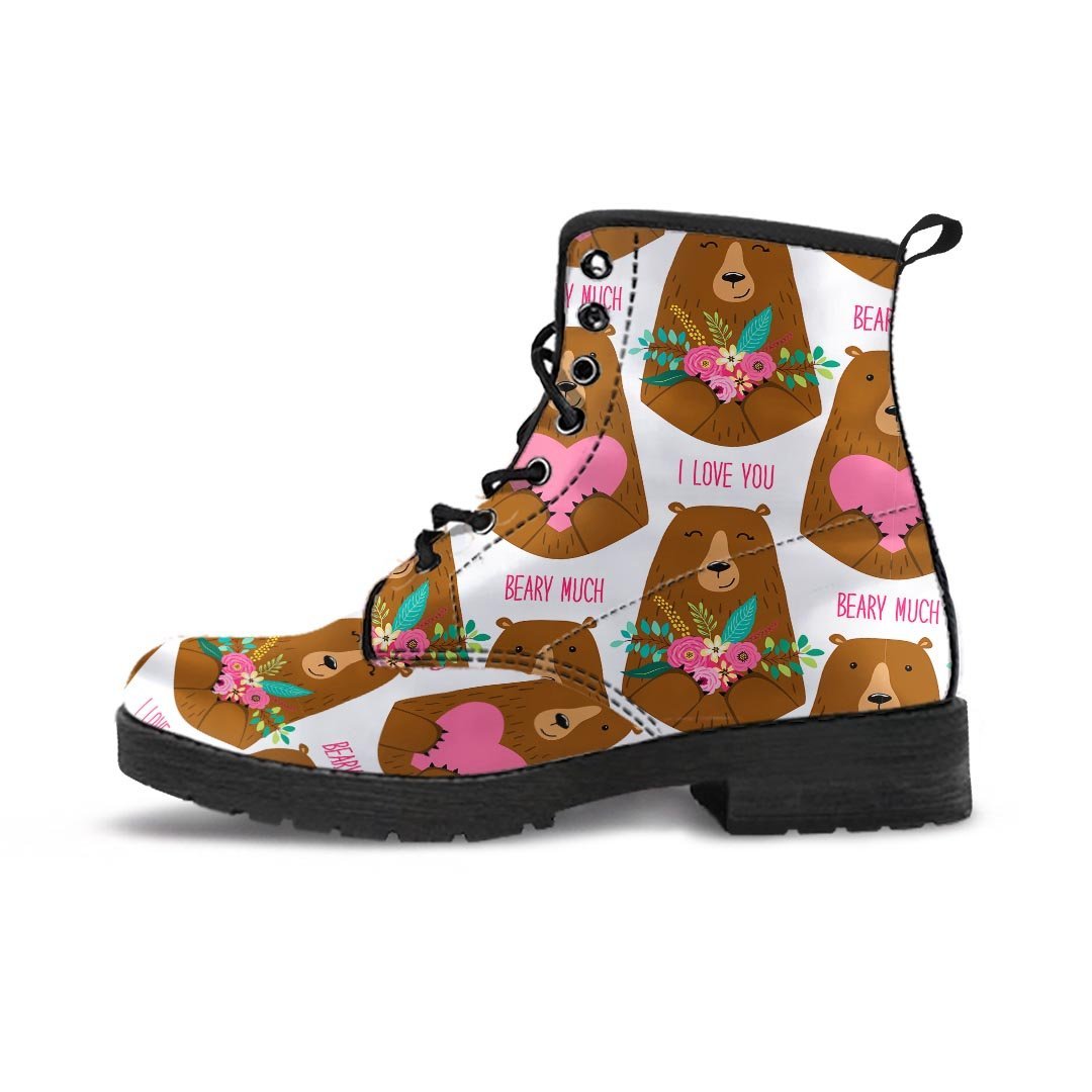 Brown Mama Bear Women's Boots-grizzshop