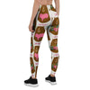 Brown Mama Bear Women's Leggings-grizzshop