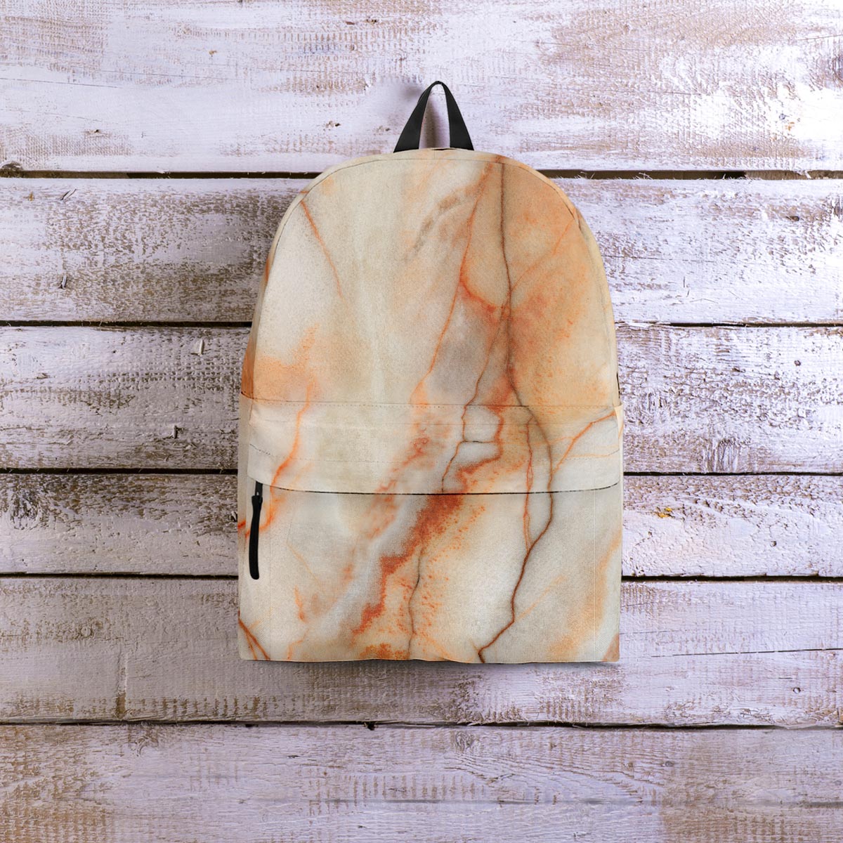 Brown Marble Backpack-grizzshop