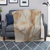 Brown Marble Blanket-grizzshop