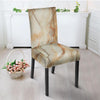 Brown Marble Chair Cover-grizzshop