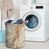 Brown Marble Laundry Basket-grizzshop