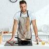 Brown Marble Men's Apron-grizzshop