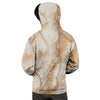 Brown Marble Men's Hoodie-grizzshop