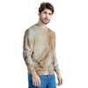 Brown Marble Men's Sweatshirt-grizzshop