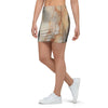 Brown Marble Mini Skirt-grizzshop