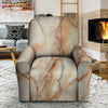 Brown Marble Recliner Cover-grizzshop