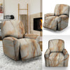 Brown Marble Recliner Cover-grizzshop