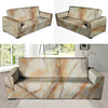 Brown Marble Sofa Cover-grizzshop