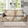 Brown Marble Sofa Cover-grizzshop